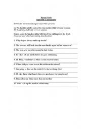 English Worksheet: Separable or Inseparable: Phrasal Verbs