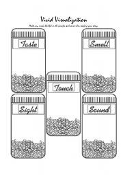 English Worksheet: Vivid Visualization - Vocabulary Activity