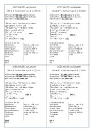 English Worksheet: DYER MAKER - Led Zeppelins song. Handout + youtube link (Sheryl Crows cover)