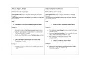 English worksheet: Future Perfect and Future Perfect Continuous