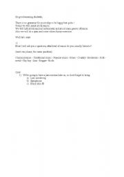 English Worksheet: Od mirka