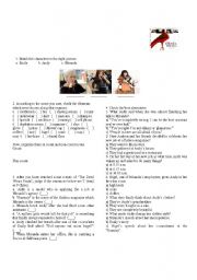 English Worksheet: The Devil Wears Prada