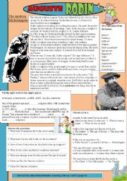 English Worksheet: Auguste Rodin- The modern Michelangelo 