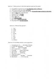 English worksheet: Test