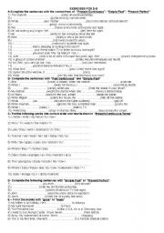 English Worksheet: Mixed
