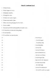 English Worksheet: Second Conditional Practice