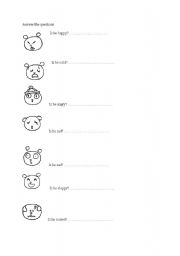 English worksheet: Feelings