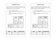 English worksheet: Preference Game - Logic