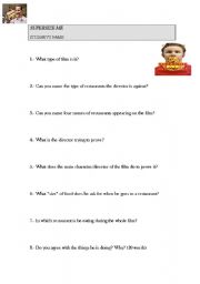 English worksheet: Supersize Me