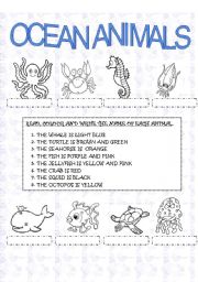 ocean animals