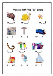 English Worksheet: Phonics with the 