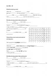 English Worksheet: 22 - Lily Allen