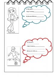 English Worksheet: Whats she/he wearing?