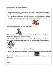 English worksheet: present simple