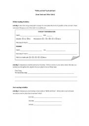 English Worksheet: 