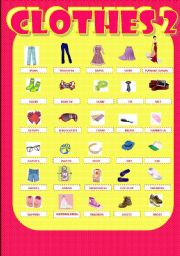 English Worksheet: CLOTHES