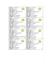 English Worksheet: HOLIDAYS ROLE PLAY