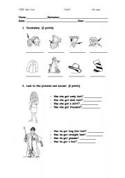 English worksheet: fisical appearance