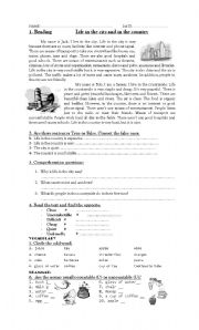 English Worksheet: Exam