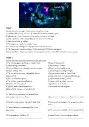 English Worksheet: Avatar