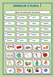 English Worksheet: Vocabulary