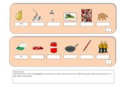 English Worksheet: Chain of Words (word game) Part 1