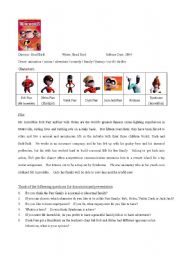English Worksheet: The Incredibles