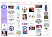 special days : step 22 - Robert Burns Day - Scotland