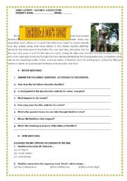 English Worksheet: HACHIKO: A DOGS STORY VIDEO ACTIVITY