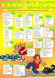 VERB COLLOCATIONS