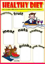 English Worksheet: FOOD (Part 2)