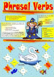 English Worksheet: PHRASAL VERBS (Part I)