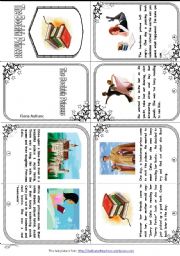 English Worksheet: The Bookish Princess Mini Book