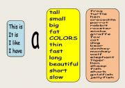 English Worksheet: building sentences