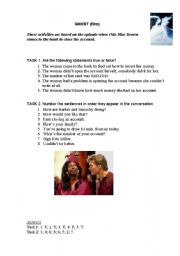 English Worksheet: Ghost (film)