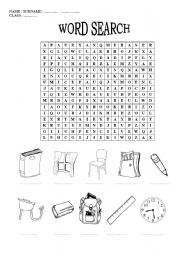 CLASSROOM WORDSEARCH