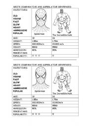 comparatives short and long adjectives