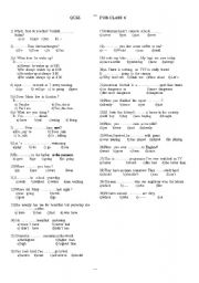 English Worksheet: quiz