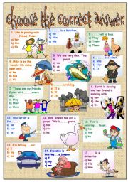 English Worksheet: subject, object and possessive pronouns