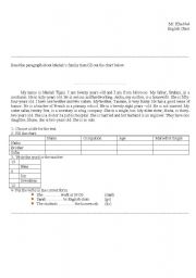 English worksheet: Practice Reading