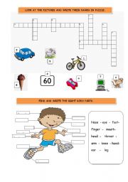 English Worksheet: vocabulary general