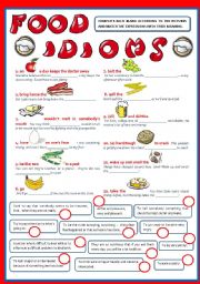 FOOD IDIOMS