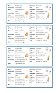 English Worksheet: How much, How many