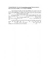 English Worksheet: Response to agreement or disagreement
