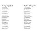 English Worksheet: Song- 