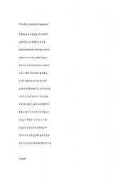 English Worksheet: wordsearch -Find the adverb of frequency