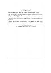 English worksheet: Pre-Reading Worksheet for Absolutely True Diary of a Part-Time Indian