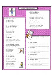 English worksheet: Personal Id