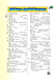 English Worksheet:  Simple Present / Simple Past / Present Perfect  Worksheet