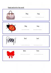 English worksheet: Phonics